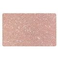 Rose Gold (NOT Real) Glitter Print Polyester Doormat