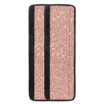 Rose Gold (NOT Real) Glitter Print Refrigerator Handle Covers