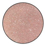 Rose Gold (NOT Real) Glitter Print Round Floor Mat