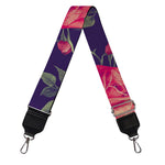 Rose Pansy Floral Flower Pattern Print Bag Strap