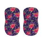 Rose Pansy Floral Flower Pattern Print Bar Stool Covers