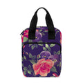 Rose Pansy Floral Flower Pattern Print Bible Tote Bag