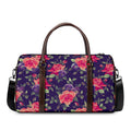 Rose Pansy Floral Flower Pattern Print Duffel Bag
