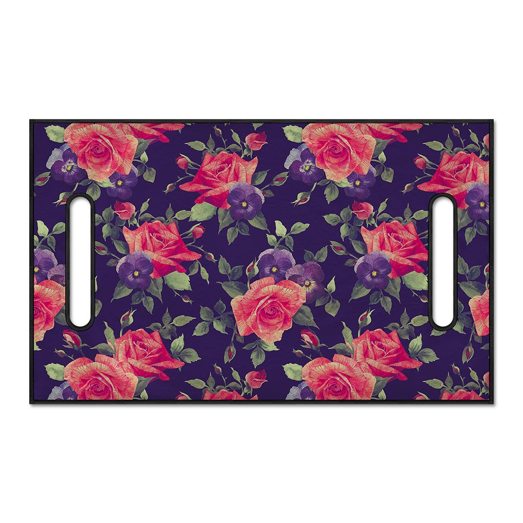 Rose Pansy Floral Flower Pattern Print Golf Cart Seat Cover