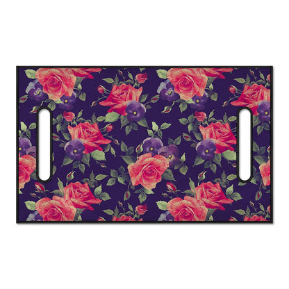 Rose Pansy Floral Flower Pattern Print Golf Cart Seat Cover