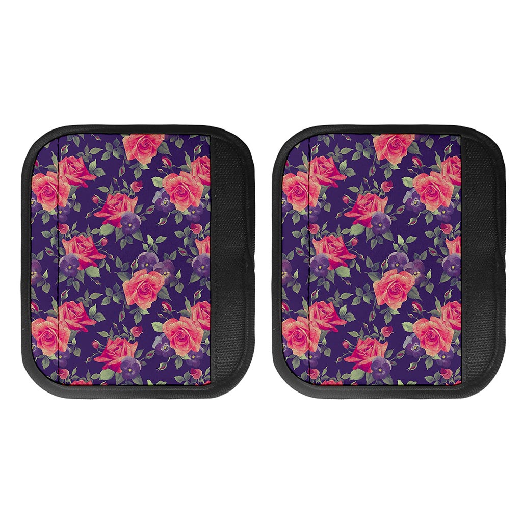 Rose Pansy Floral Flower Pattern Print Handle Covers