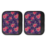 Rose Pansy Floral Flower Pattern Print Handle Covers