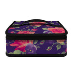 Rose Pansy Floral Flower Pattern Print Small Lunch Bag
