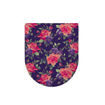 Rose Pansy Floral Flower Pattern Print Toilet Lid Cover