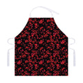 Rose Petals Pattern Print Adjustable Apron
