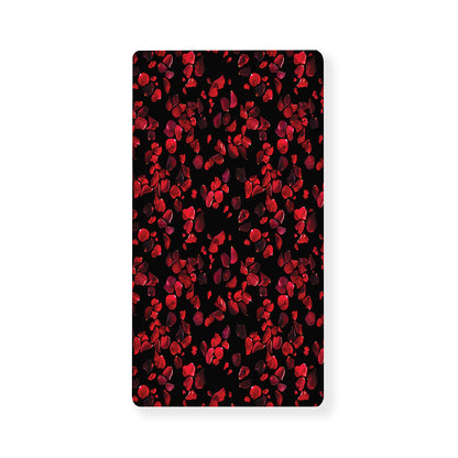 Rose Petals Pattern Print Baby Crib Sheet