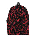 Rose Petals Pattern Print School Backpack