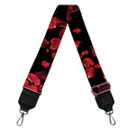 Rose Petals Pattern Print Bag Strap