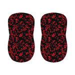Rose Petals Pattern Print Bar Stool Covers