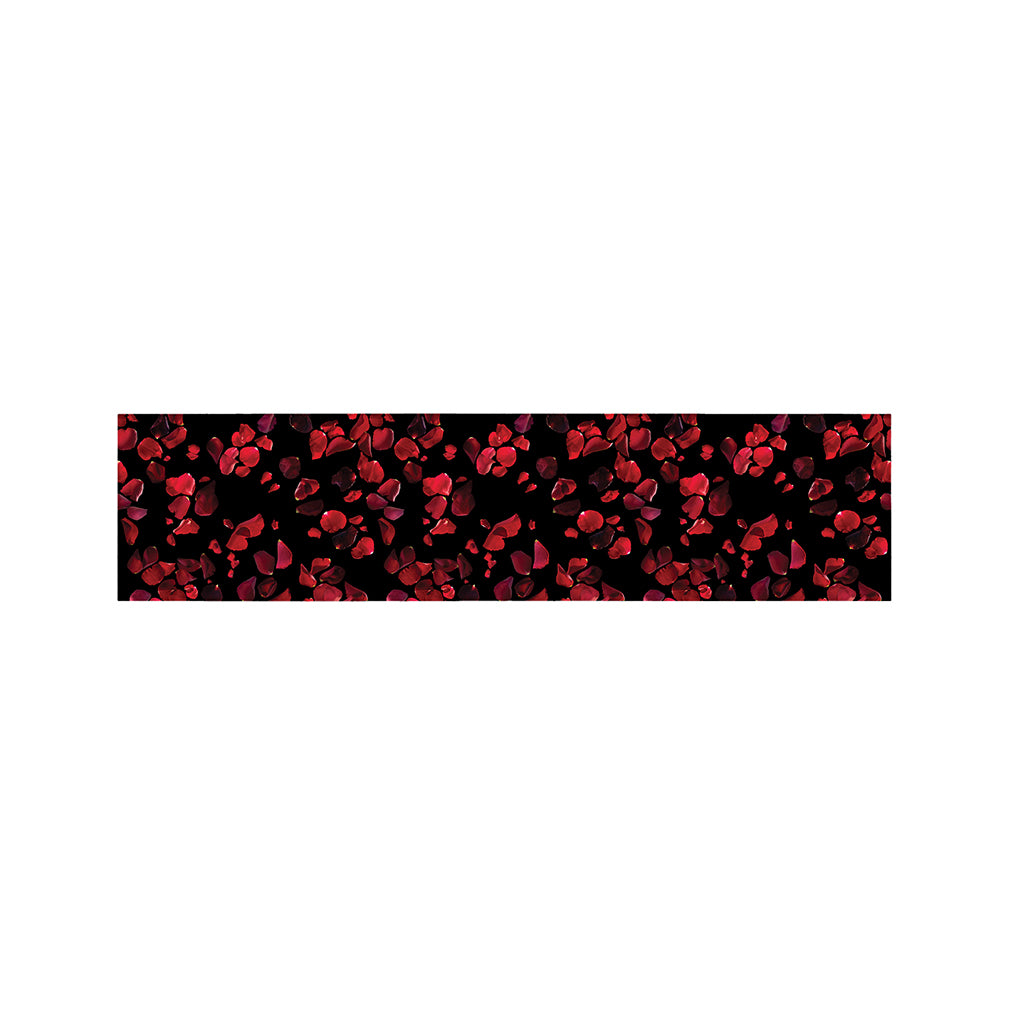 Rose Petals Pattern Print Bed Runner