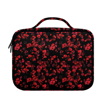 Rose Petals Pattern Print Briefcase Bible Bag