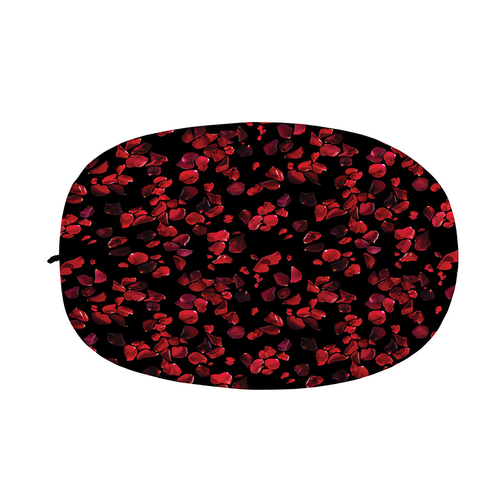 Rose Petals Pattern Print Car Side Mirror Covers