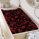 Rose Petals Pattern Print Changing Pad Cover