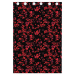 Rose Petals Pattern Print Curtain