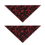 Rose Petals Pattern Print Dog Bandana