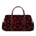 Rose Petals Pattern Print Duffel Bag