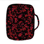 Rose Petals Pattern Print Front Pocket Bible Bag