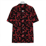 Rose Petals Pattern Print Hawaiian Shirt