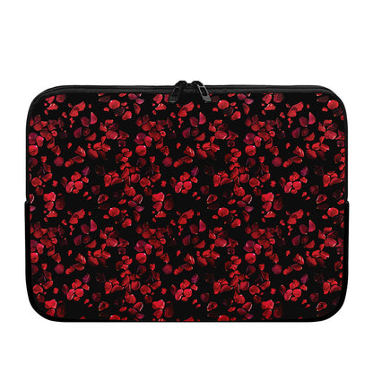 Rose Petals Pattern Print Laptop Sleeve