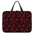 Rose Petals Pattern Print Laptop Sleeve With Handle