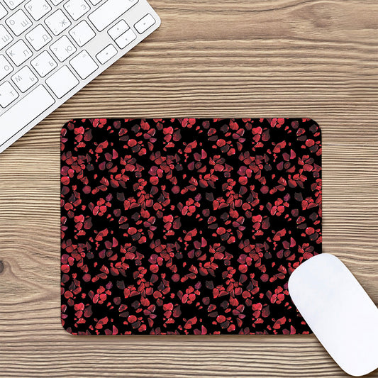 Rose Petals Pattern Print Mouse Pad