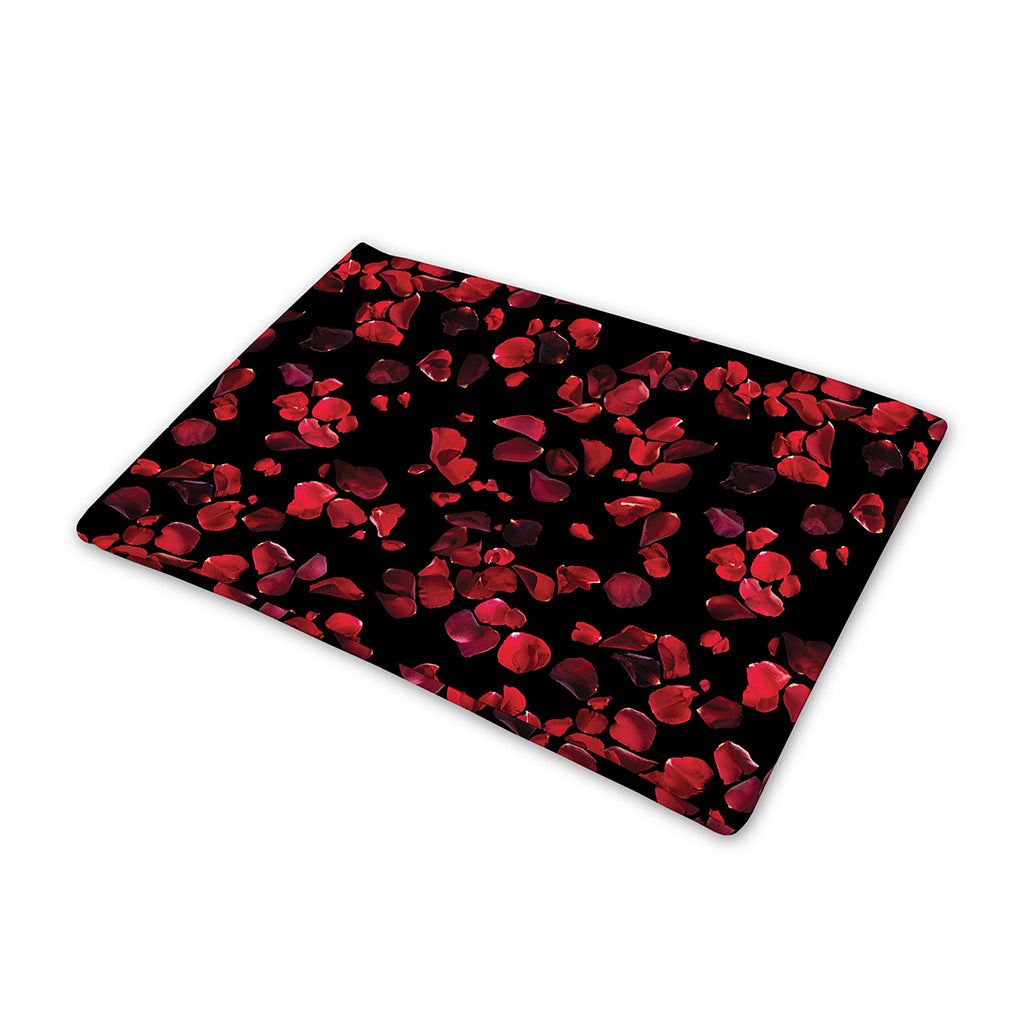 Rose Petals Pattern Print Pet Cooling Mat Cover