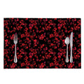 Rose Petals Pattern Print Placemat