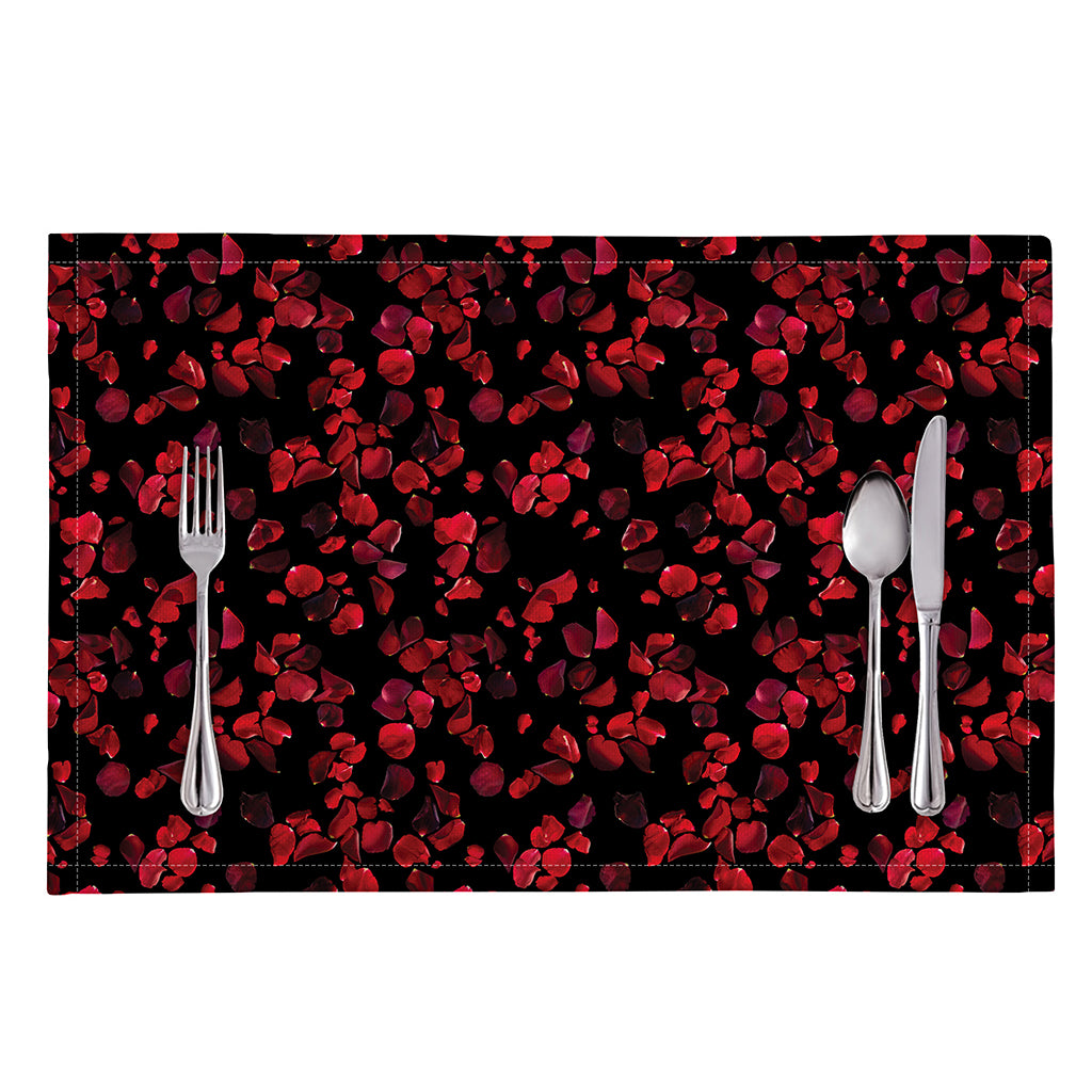 Rose Petals Pattern Print Placemat