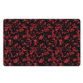Rose Petals Pattern Print Polyester Doormat