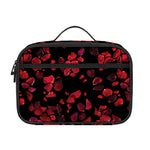 Rose Petals Pattern Print Portable Lunch Bag