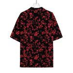 Rose Petals Pattern Print Rayon Hawaiian Shirt