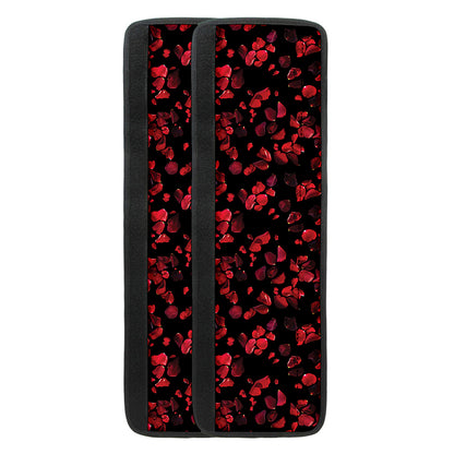 Rose Petals Pattern Print Refrigerator Handle Covers