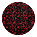 Rose Petals Pattern Print Round Blanket