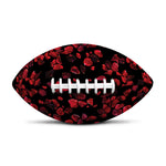 Rose Petals Pattern Print Rugby Ball