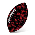 Rose Petals Pattern Print Rugby Ball