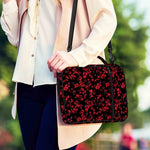 Rose Petals Pattern Print Shoulder Strap Bible Bag