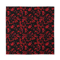 Rose Petals Pattern Print Silk Bandana