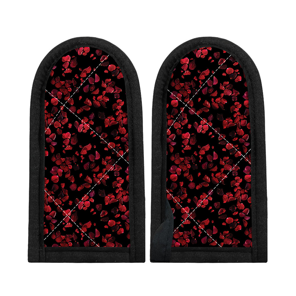Rose Petals Pattern Print Skillet Handle Cover