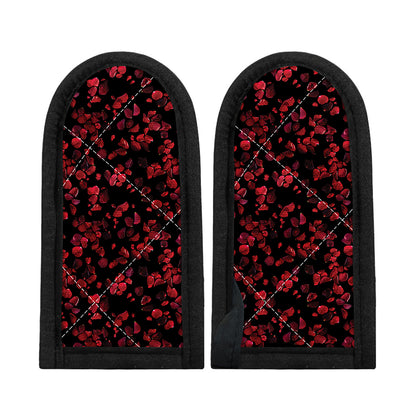 Rose Petals Pattern Print Skillet Handle Cover
