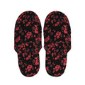 Rose Petals Pattern Print Slippers