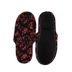 Rose Petals Pattern Print Slippers