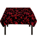 Rose Petals Pattern Print Tablecloth