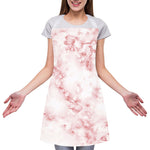 Rose Pink Marble Print Adjustable Apron