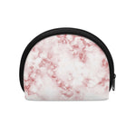 Rose Pink Marble Print Coin Purse