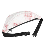 Rose Pink Marble Print Fanny Pack